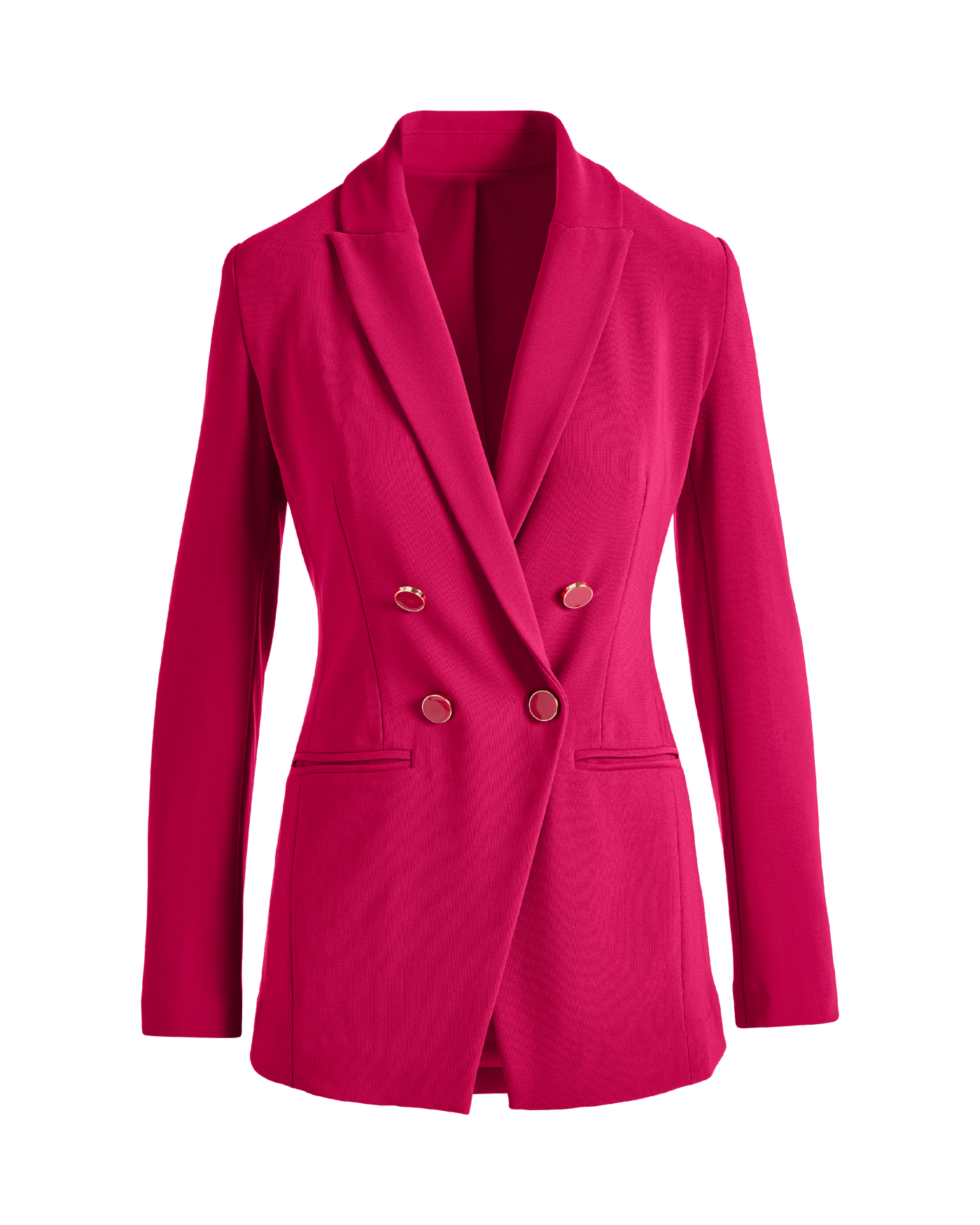 Double-Breasted Boyfriend Blazer