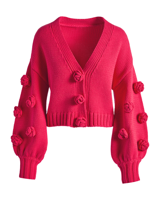 Knit Cardigan Sweater